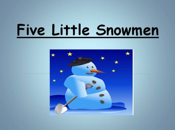 Five Little Snowmen