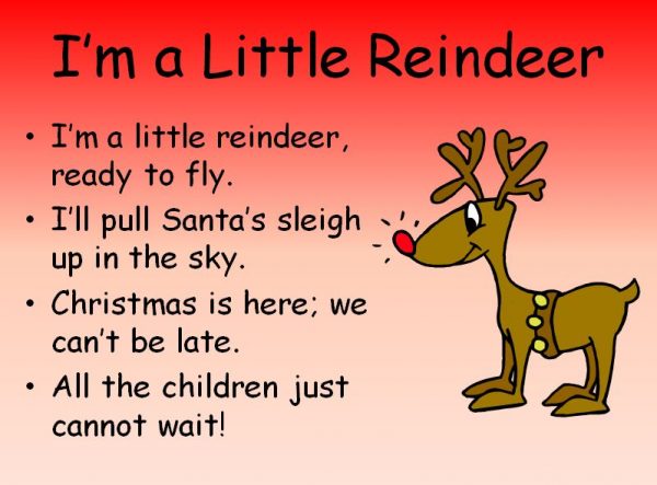 I'm a Little Reindeer