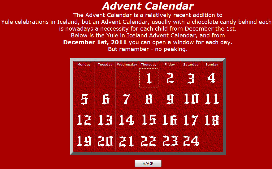 Advent Calendar