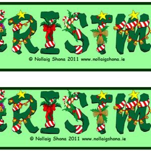 Christmas Bookmark 06