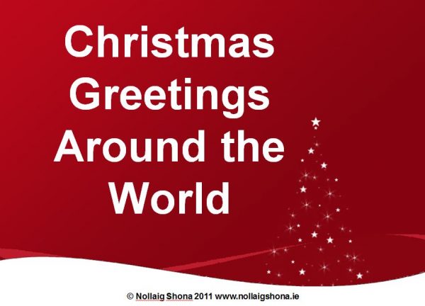 Christmas Greetings Around the World