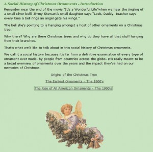 A Social History of Christmas Ornaments