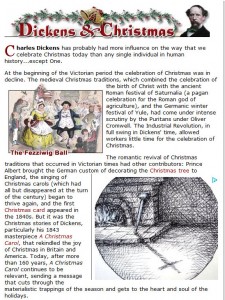 Charles Dickens and Christmas