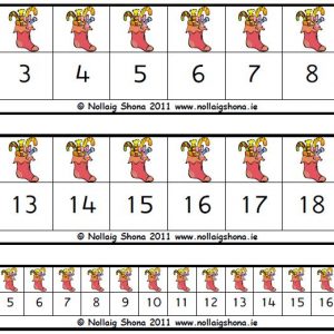 Number Line Stocking