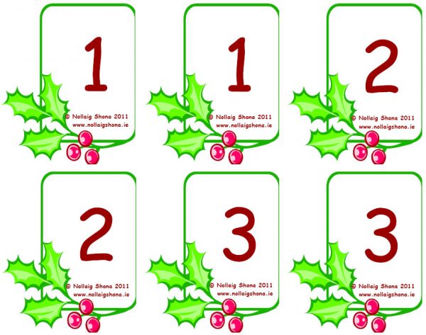 Snap Cards Numbers